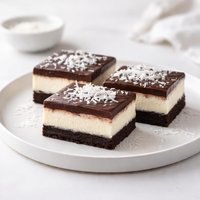 Chocolate Coconut Cheesecake Bars