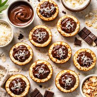 Chocolate Coconut Macaroon Cups