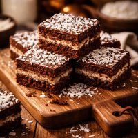 Chocolate Coconut Squares