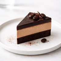 Chocolate Coffee Mousse Cake