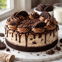 Chocolate Cookie Cheesecake