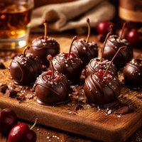 Chocolate Covered Bourbon Cherries