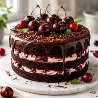 Chocolate Covered Cherry Cake
