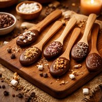 Chocolate Covered Spoons