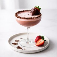 Chocolate Covered Strawberry Alcoholic Drink
