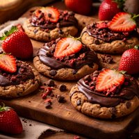 Chocolate Covered Strawberry Cookies