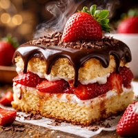 Chocolate Covered Strawberry Shortcake