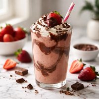 Chocolate Covered Strawberry Smoothie
