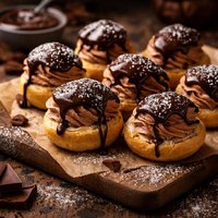 Chocolate Cream Puffs