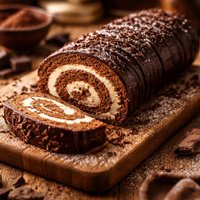 Chocolate Cream Roll