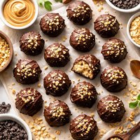 Chocolate Crispy Peanut Butter Balls