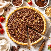 Chocolate Crispy Pie