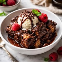 Chocolate Decadence Bread Pudding
