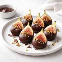 Chocolate Dipped Figs