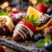 Chocolate Dipped Fruit