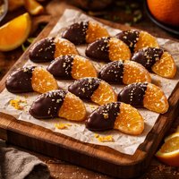 Chocolate Dipped Orange Supremes