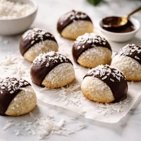 Chocolate Dipped Snowballs