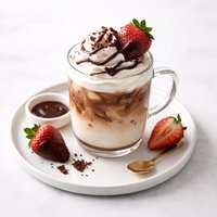 Chocolate Dipped Strawberry Coffee