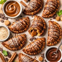 Chocolate Dulce De Leche Empanadas