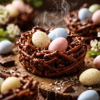 Chocolate Easter Nests