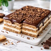 Chocolate Eclair Refrigerator Cake