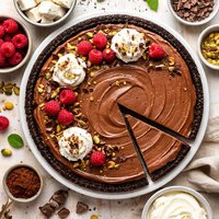 Chocolate Elk Pie Mousse Made with Silken Tofu