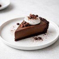 Chocolate Espresso Moo Less Pie