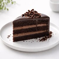 Chocolate Fantasy Cake with Chocolate Ganache Icing