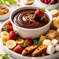 Chocolate Frangelico Fondue