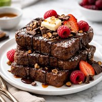 Chocolate French Toast Pain Perdu by Melissa D Arabian