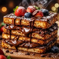 Chocolate French Toast Sandwich