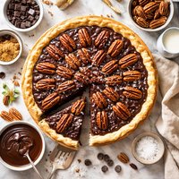 Chocolate Fudge Pecan Pie