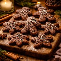 Chocolate Gingerbread Cookies