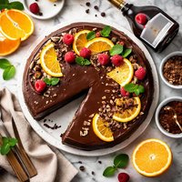 Chocolate Grand Marnier Cheesecake