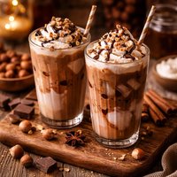 Chocolate Hazelnut Iced Chai