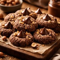 Chocolate Hazelnut Kisses