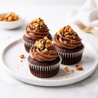 Chocolate Honeycomb Cupcakes