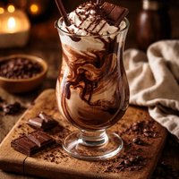 Chocolate Hurricane Cocktail