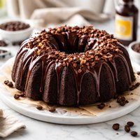 Chocolate Kahlua Bundt Cake