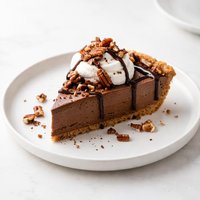 Chocolate Kahlua Pie with Pecans