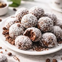 Chocolate Kahlua Snowballs