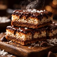 Chocolate Macaroon Bars