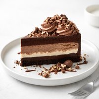 Chocolate Malt Ice Cream Cake