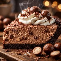 Chocolate Malted Shoppe Pie