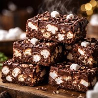 Chocolate Marshmallow Slices