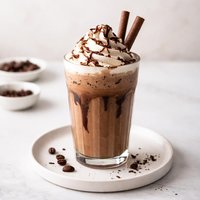 Chocolate Milk Shake or Mocha Milk Shake