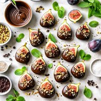 Chocolate Mint Figs
