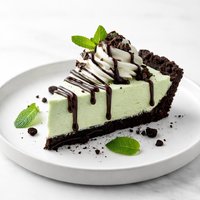 Chocolate Mint Grasshopper Pie