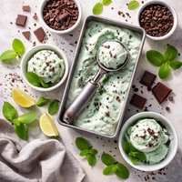 Chocolate Mint Ice Cream