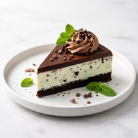 Chocolate Mint No Bake Cheesecake